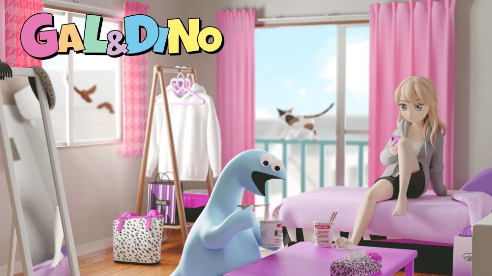 Cô Gái Và Khủng Long - Gal & Dino Gyaru To Kyouryuu