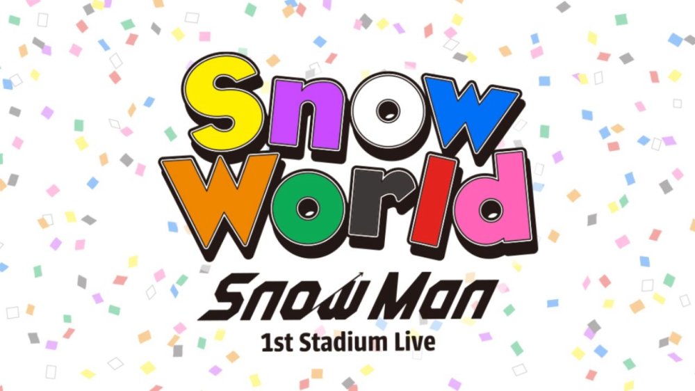 Snow Man 1St Stadium Live Snow World - Snow Man 1St Stadium Live Snow World
