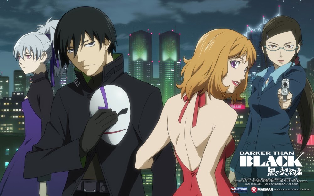 Bí Mật Bóng Tối - Darker Than Black 1St Season, Darker Than Black First Season, Dtb1, Darker Than Black: Kuro No Keiyakusha