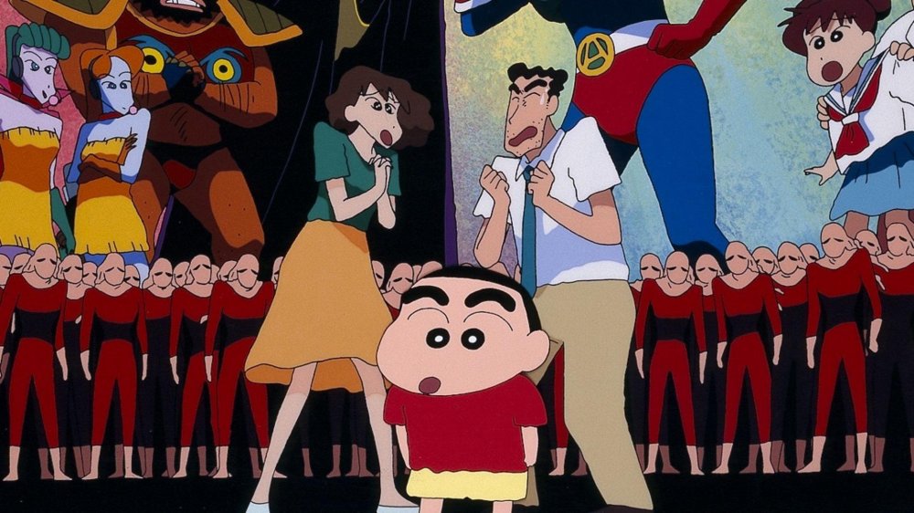 Crayon Shin-Chan : Action Kamen Đối Đầu Ma Vương Áo Tắm - クレヨンしんちゃん アクション仮面Vsハイグレ魔王