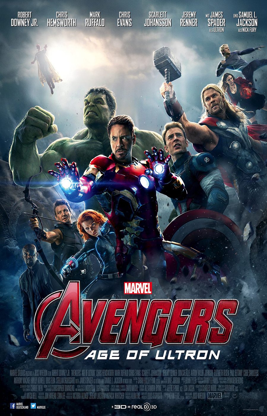 Avengers: Đế Chế Ultron - Avengers: Age Of Ultron