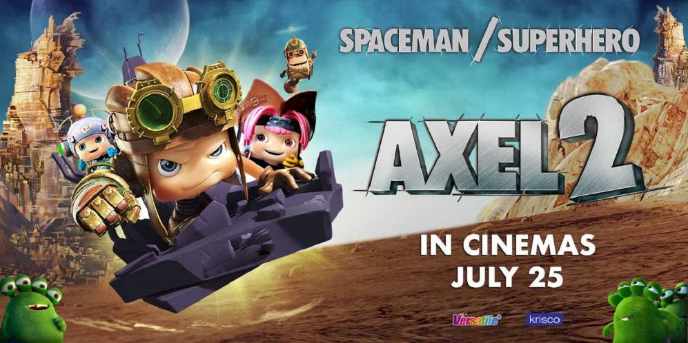 Đội Anh Hùng Nhí - Axel 2: Adventures Of The Spacekids